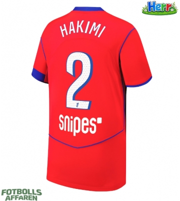Paris Saint-Germain Achraf Hakimi #2 Tredje Tröja 2025-26 Kortärmad